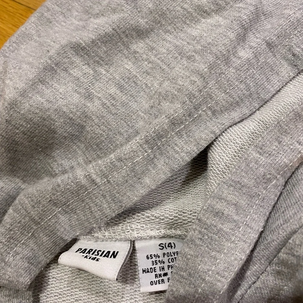 Parisian Grey/Gray Pink Jogging Suit Size 4